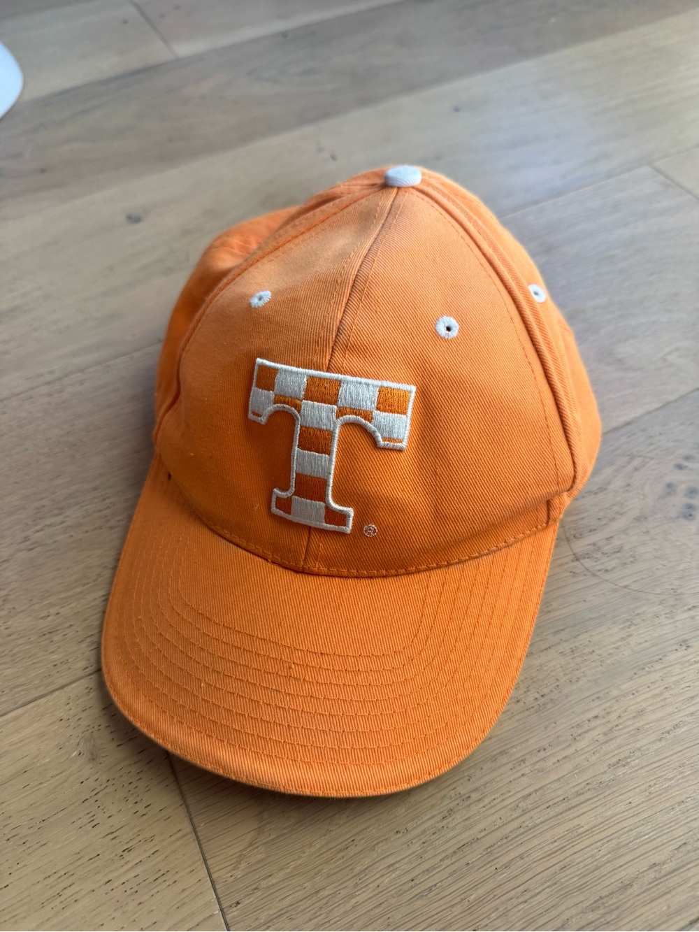 Tennessee Volunteers Orange Checker T Logo Baseball Cap